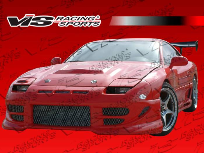 VIS Racing - Mitsubishi 3000GT VIS Racing Fuzion Front Bumper - 91MT3K2DFUZ-001