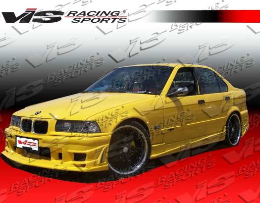 VIS Racing - BMW 3 Series VIS Racing Ballistix Front Bumper - 92BME362DBX-001