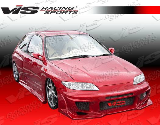 VIS Racing - Honda Civic 2DR & HB VIS Racing Ballistix-2 Front Bumper - 92HDCVC2DBX2-001