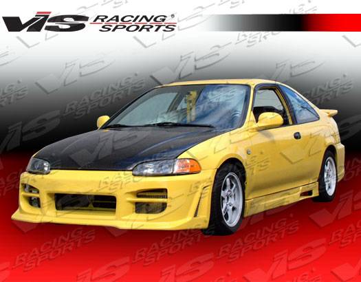 VIS Racing - Honda Civic 2DR & HB VIS Racing Octane Front Bumper - 92HDCVC2DOCT-001