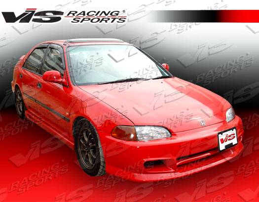VIS Racing - Honda Civic 2DR & HB VIS Racing Sniper Front Bumper - 92HDCVC2DSNI-001