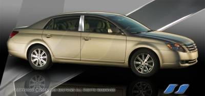 SES Trim - Lexus GS SES Trim Pillar Post - 304 Mirror Shine Stainless Steel - 6PC - P128