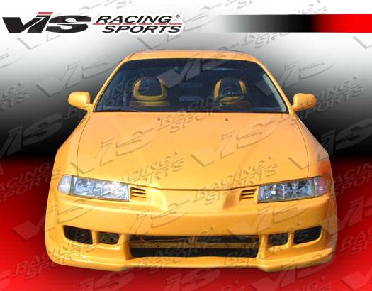 VIS Racing - Honda Prelude VIS Racing Z1 boxer Front Bumper - 92HDPRE2DZ1-001