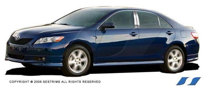 SES Trim - Toyota Camry SES Trim Pillar Post - 304 Mirror Shine Stainless Steel - 6PC - P152