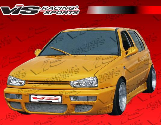 VIS Racing - Volkswagen Golf VIS Racing RSR Front Bumper - 93VWGOF2DRSR-001