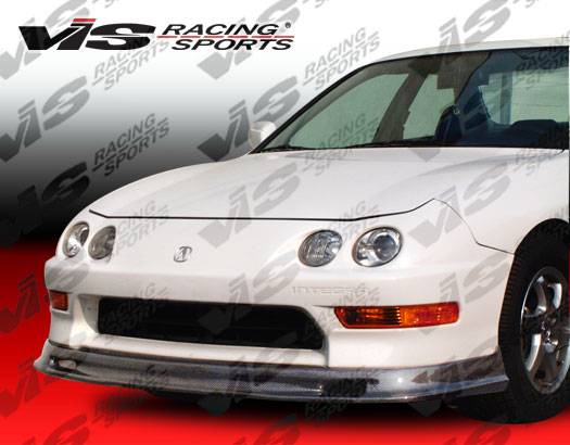 VIS Racing - Acura Integra VIS Racing Type-S Carbon Fiber Lip - 94ACINT2DSPN-011C