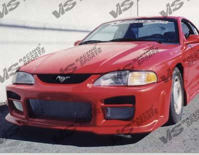 VIS Racing - Ford Mustang VIS Racing Octane Front Bumper - 94FDMUS2DOCT-001