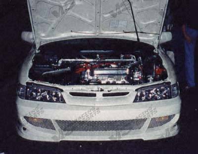VIS Racing - Honda Accord 2DR & 4DR VIS Racing Fuzion Front Bumper - 94HDACC2DFUZ-001