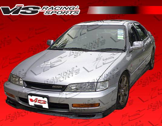VIS Racing - Honda Accord 2DR VIS Racing Type-S Carbon Fiber Lip - 94HDACC2DSPN-011C