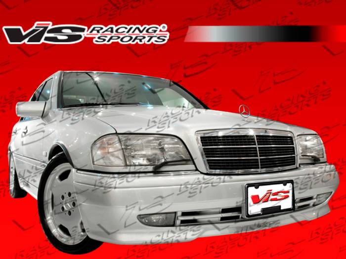 VIS Racing - Mercedes-Benz C Class VIS Racing Euro Tech Front Bumper - 94MEW2024DET-001