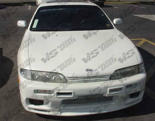 VIS Racing - Nissan 240SX VIS Racing Omega Front Bumper - 95NS2402DOMA-001