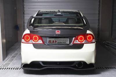 Bayspeed. - Honda Civic 4DR Bay Speed JDM Carbon Fiber Trunk - CFT3038