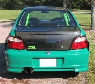 Bayspeed. - Subaru Impreza Bayspeed OEM Style Trunk - CFT3094