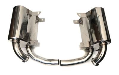 Agency Power - Porsche 911 Agency Power Exhaust Sytem with Stainless Mufflers - AP-996-170