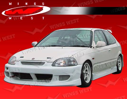 VIS Racing - Honda Civic VIS Racing JPC A Front Bumper - 96HDCVC2DJPCA-001
