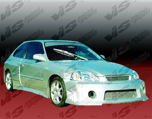 VIS Racing - Honda Civic VIS Racing Quest Front Bumper - 96HDCVC2DQST-001