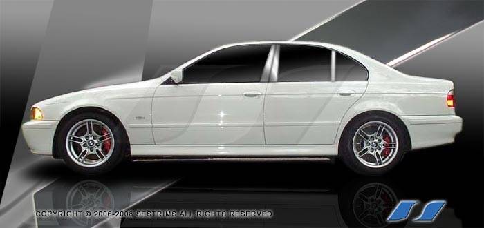 SES Trim - BMW 5 Series SES Trim Pillar Post - 304 Mirror Shine Stainless Steel - 6PC - P252