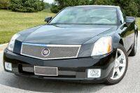 Custom - 2 PC Front Mesh Grille - Chrome