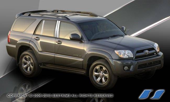 SES Trim - Toyota 4Runner SES Trim Pillar Post - 304 Mirror Shine Stainless Steel - 4PC - P269