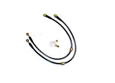 Agency Power - Audi A3 Agency Power Steel Braided Brake Lines - Front - AP-A3-405