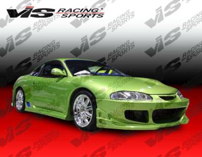 VIS Racing - Mitsubishi Eclipse VIS Racing Cyber Front Bumper - 97MTECL2DCY-001