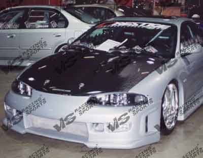 VIS Racing - Mitsubishi Eclipse VIS Racing Z1 boxer Front Bumper - 97MTECL2DZ1-001