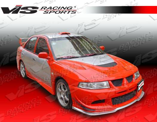 VIS Racing - Mitsubishi Mirage 4DR VIS Racing EVO 8 Front Bumper - 97MTMIR4DEVO8-001