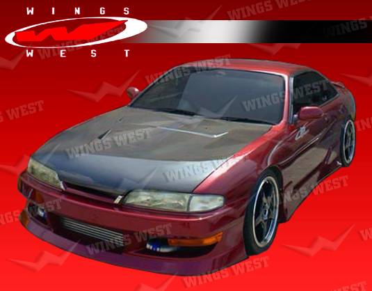 VIS Racing - Nissan 240SX VIS Racing JPC Type 2 Front Bumper - 97NS2402DJPC2-001