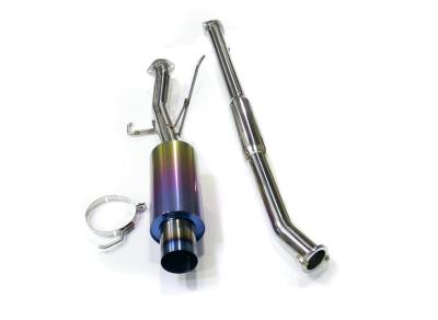 Agency Power - Mitsubishi Evolution 8 Agency Power Catback Exhaust with Titanium Colored Tip - AP-CT9A-170