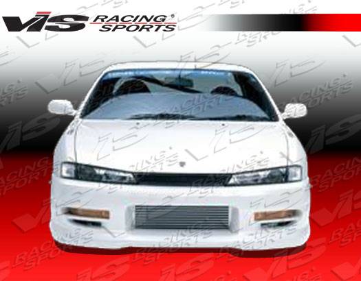 VIS Racing - Nissan 240SX VIS Racing Spike Front Bumper - 97NS2402DSPK-001