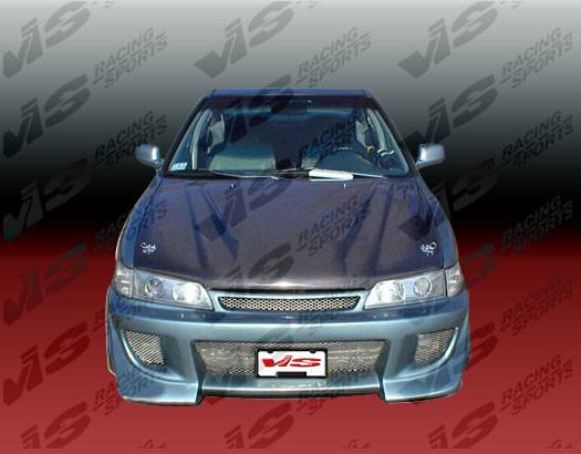 VIS Racing - Honda Accord 2DR VIS Racing Battle Z Front Bumper - 98HDACC2DBZ-001