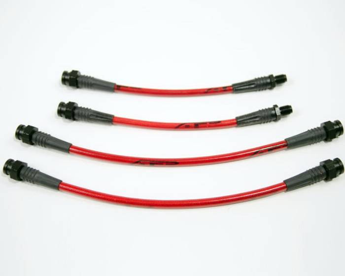 Agency Power - Mitsubishi Eclipse Agency Power Steel Braided Brake Lines - Front - AP-DSM1GA-405