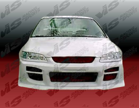 VIS Racing - Honda Accord 2DR & 4DR VIS Racing Octane Front Bumper - Polyurethane - 98HDACC2DOCT-001P