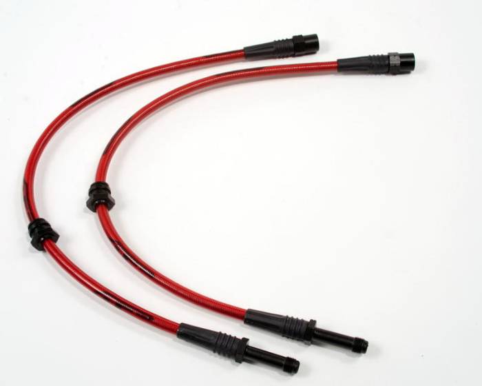 Agency Power - BMW 3 Series Agency Power Steel Braided Brake Lines - Rear - AP-E46-410