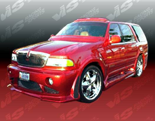 Lincoln Navigator VIS Racing Outcast Front Bumper - 98LCNAV4DOC-001
