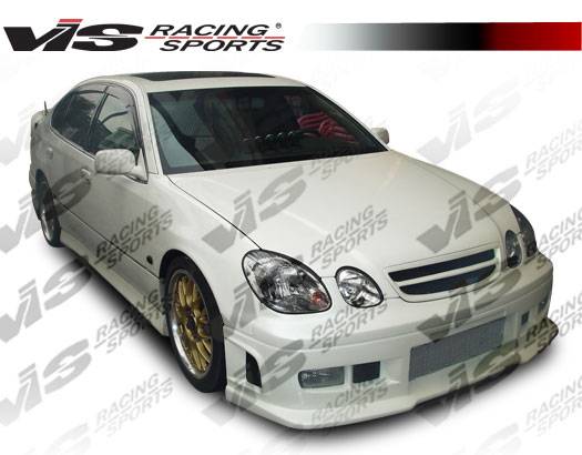 VIS Racing - Lexus GS VIS Racing Battle Z Front Bumper - 98LXGS34DBZ-001
