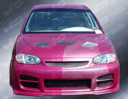 VIS Racing - Toyota Corolla VIS Racing Octane Front Bumper - 98TYCOR4DOCT-001