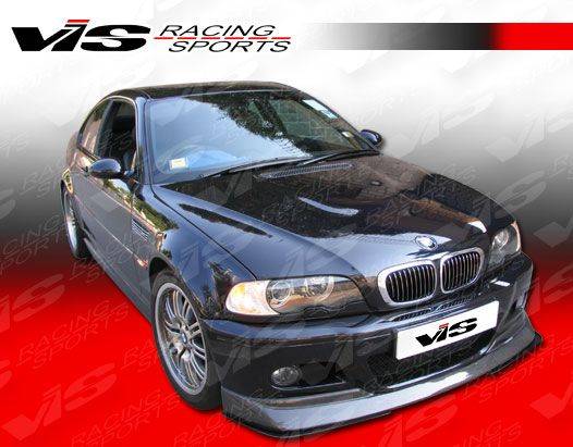 VIS Racing - BMW 3 Series VIS Racing Bumper V-Spec Carbon Lip - 99BME462DM3VSC-011C