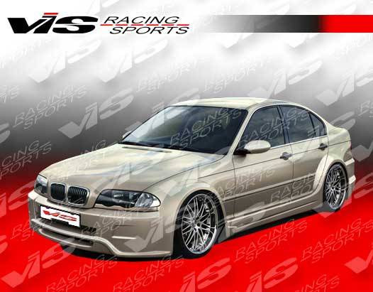 VIS Racing - BMW 3 Series 4DR VIS Racing Immense Widebody Front Bumper - 99BME464DIMMWB-001