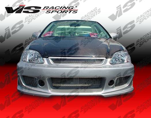 VIS Racing - Honda Civic VIS Racing TSC-3 Front Bumper - 99HDCVC2DTSC3-001