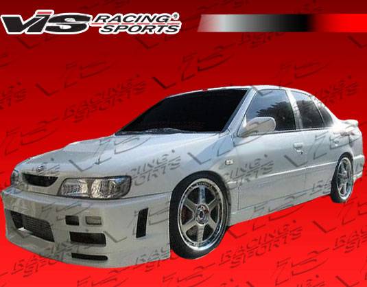 VIS Racing - Infiniti G20 VIS Racing R34 Front Bumper - 99ING204DR34-001