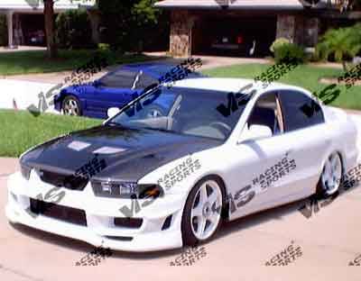 VIS Racing - Mitsubishi Galant VIS Racing Cyber-2 Front Bumper - 99MTGAL4DCY2-001