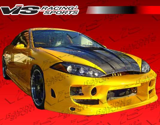 VIS Racing - Mercury Cougar VIS Racing Ballistix Front Bumper - 99MYCOU2DBX-001