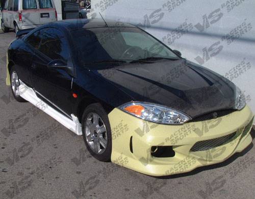 VIS Racing. - Mercury Cougar VIS Racing GT Bomber Front Bumper - 99MYCOU2DGB-001