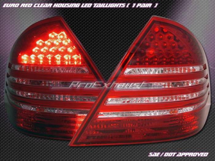 Custom - W203 LED Tail Clear