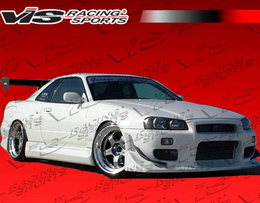 VIS Racing - Nissan Skyline VIS Racing Tracer Front Bumper - 99NSR34GTRTRA-001