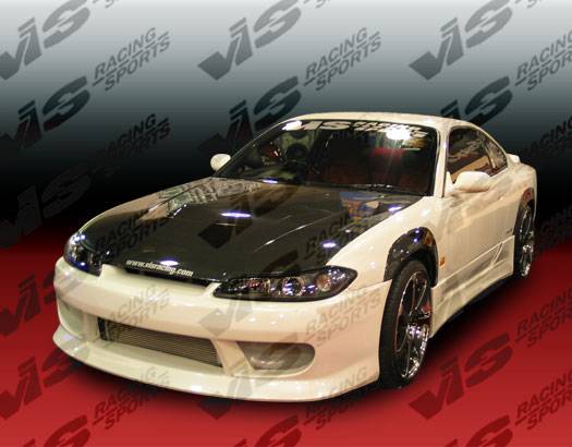 VIS Racing - Nissan Silvia VIS Racing B Speed Front Bumper - 99NSS152DBSP-001
