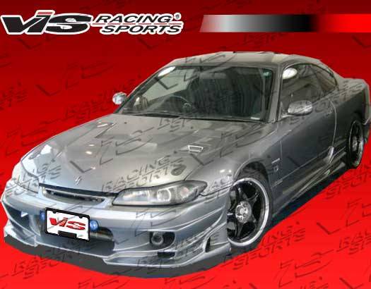 VIS Racing. - Nissan Silvia VIS Racing Ballistix Front Bumper - 99NSS152DBX-001