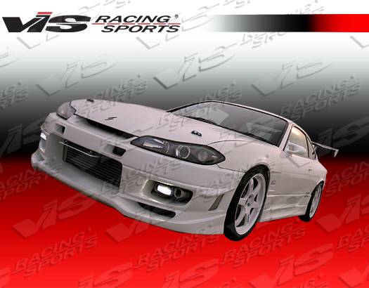 VIS Racing - Nissan Silvia VIS Racing Cyber-2 Front Bumper - 99NSS152DCY2-001