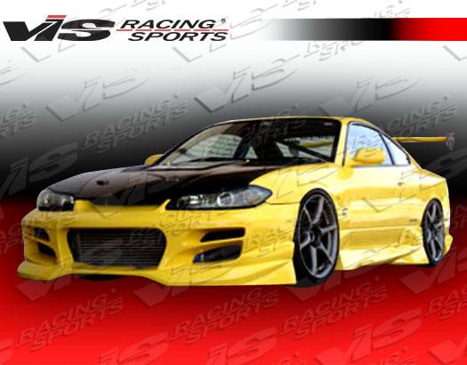 VIS Racing - Nissan Silvia VIS Racing V Spec S Front Bumper - 99NSS152DVSCS-001